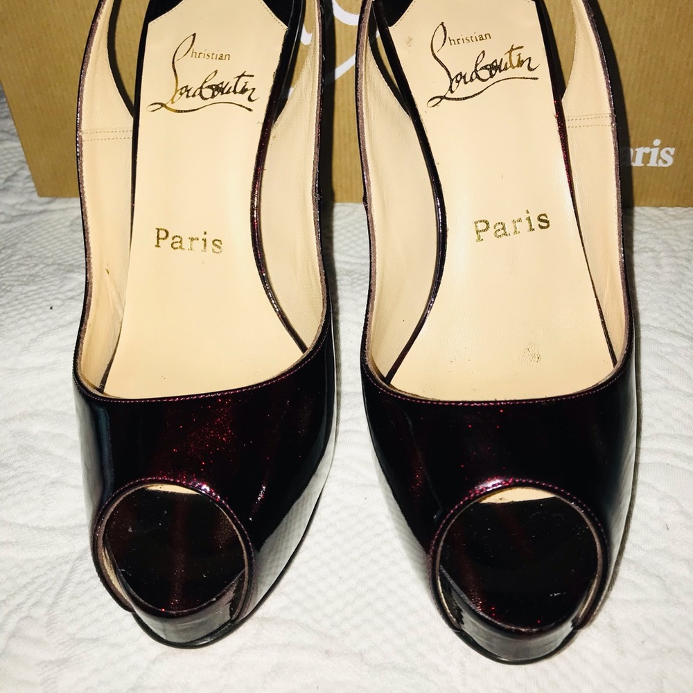 Louboutin N* Prive 120 Glittart - Picture 2 of 7